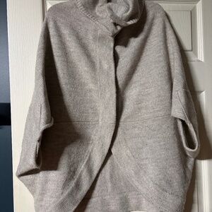 Free with purchase Loft poncho